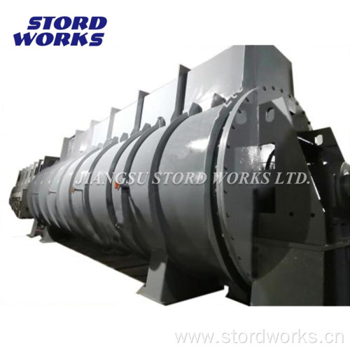 Reduce material moisture Rotary disc dryer